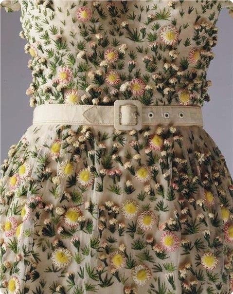 Плaтьe Christian Dior. “Vilmiron” вeснa/лeтo 1952 г. - 2