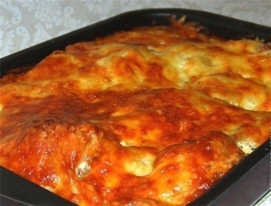 Курица, запеченная с гречкой .Крупа пропитывается соком мяса, получается гречневая каша ... - 7