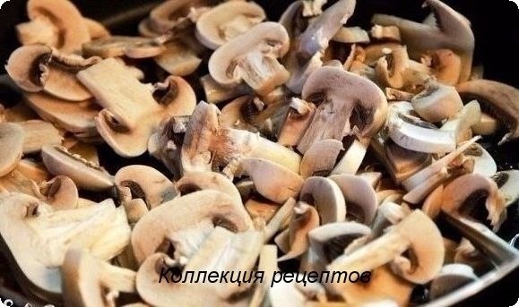 #ужин.Куриные грудки — 2 шт.Шампиньоны — 400 гСливки 22% — 300 млСпеции — по вкусуМасло сливочное — ... - 3