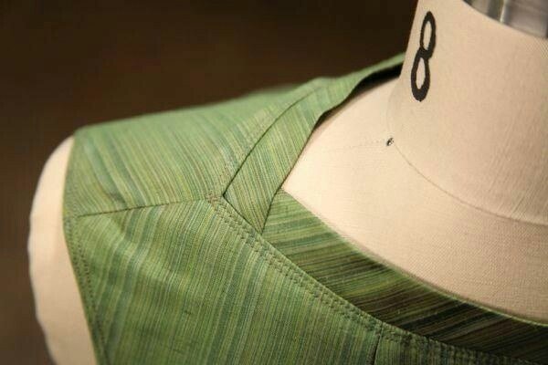 #акцент_на детали@sewing_school.Необычные горловины - 8