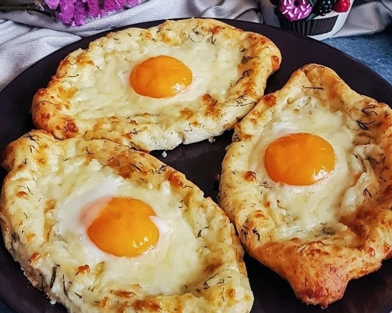 Вкуснейшее ПП-хачапури на творожном тесте.на 100грамм - 180.88 ккалБ/Ж/У - ...