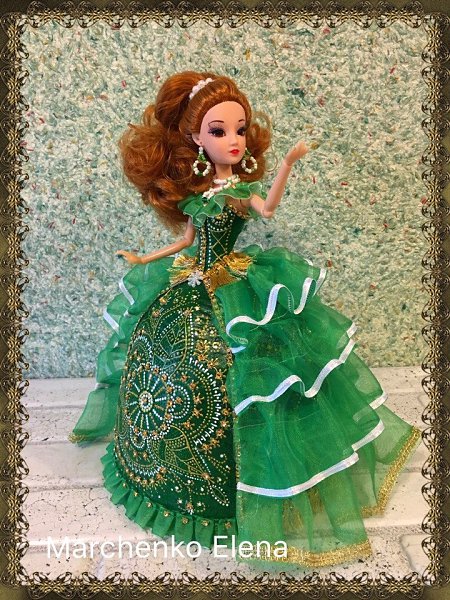 #игрушки@fan_handmade.Куклы шкатулки. Шкатулочка накрывается платьем куклы. - 10