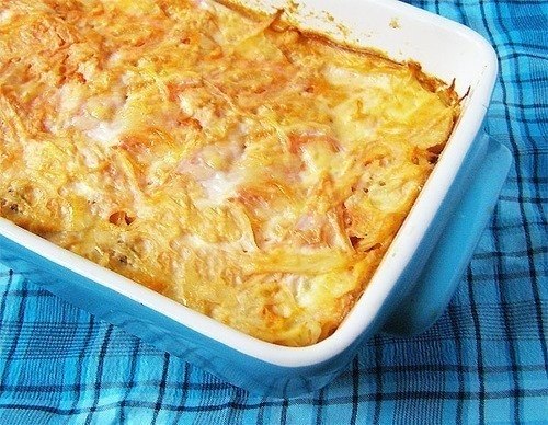 Диетическая запеканка из капусты с мясом .на 100грамм - 108.39 ккалБ/Ж/У - ...