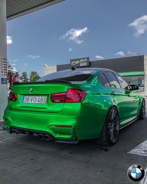  BMW Envy Green M3