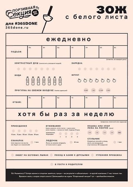 Осень полезные чек-листы, которые помогут вам добиться своих целей - 3