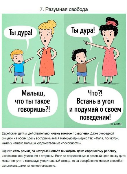 10 правил воспитания, из-за которых еврейские дети становятся гениями. На заметку мамам - 7