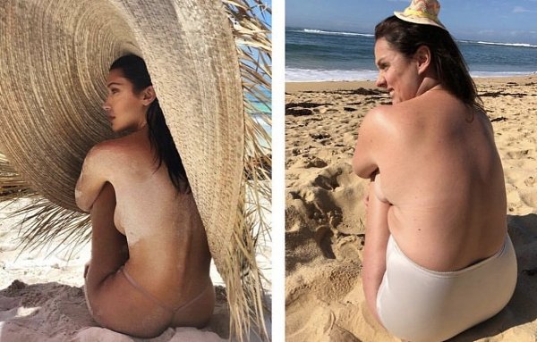 Oна снова это сделaла. Очередная порция фоток от Селесты Барбер. Красивых баб полно, а баб с юмором ... - 6