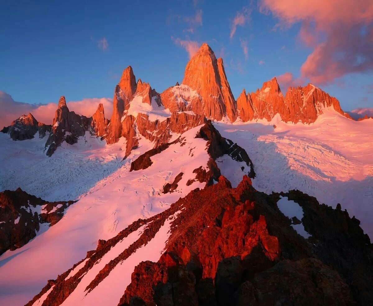 Гора Фицрой (Mount Fitz Roy) поражает своей красотой. Эту ... | LIFE -  новости | Фотострана | Пост №2078136733