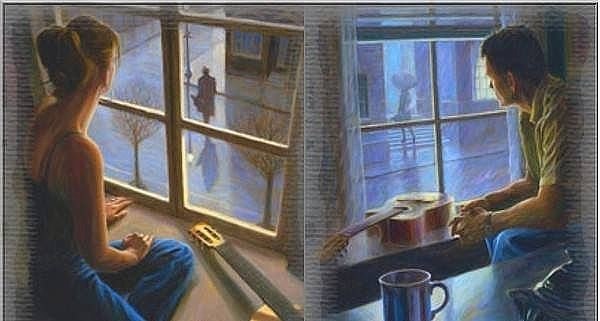 Листья кружат осенний фокстрот, И опять зарядили дожди. Как ты там без меня этот год? Помнишь, я ...