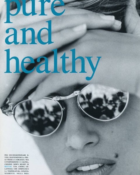 Потрясающая Синди Кроуфорд для Vogue Italia (1991 г.).#люди@woman.blog - 2