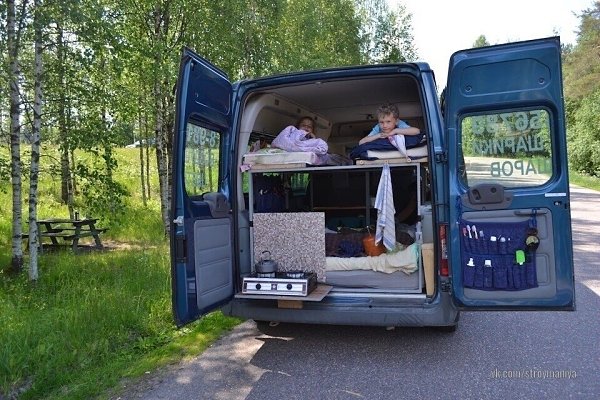 Самодельный автомобиль для путешествий. Отличная идея для семейных путешествий - 2