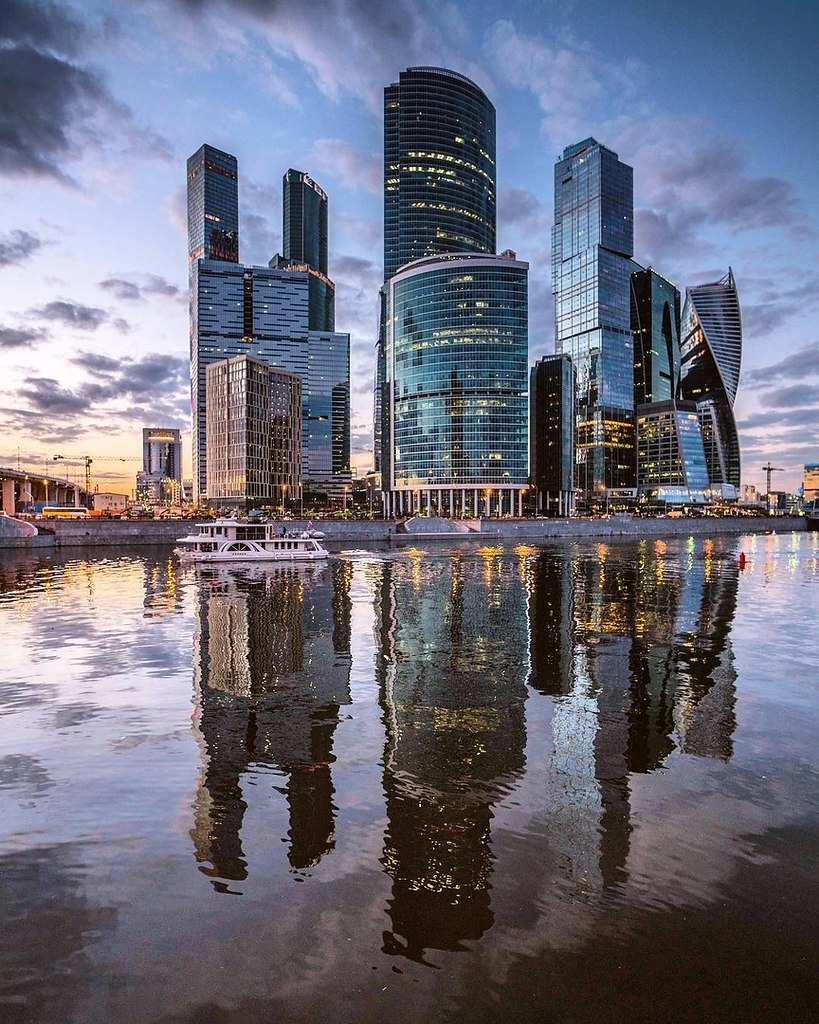 городской пейзаж в москве