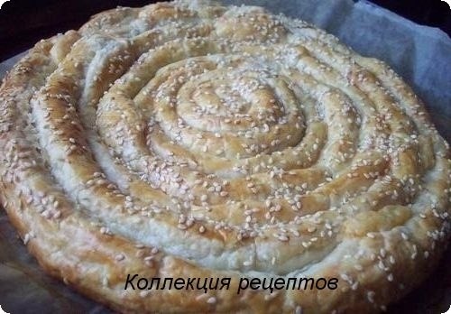 #пирог.Этот слоеный пирог с сыром выглядит очень необычно, а потому его вид не только улучшит ... - 9