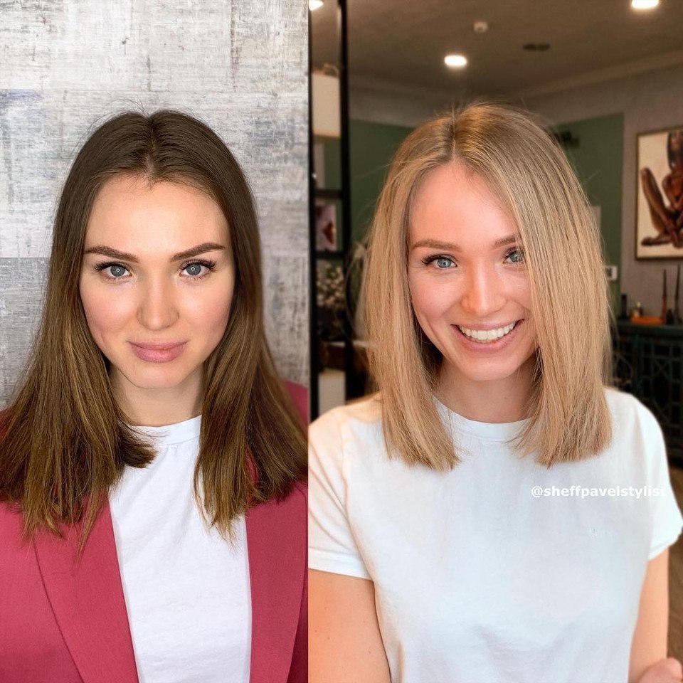 Волосы после стрижки. Стильные стрижки до и после. Стрижка до и после женская. Каре до и после. Девушки дотстрижки и после.