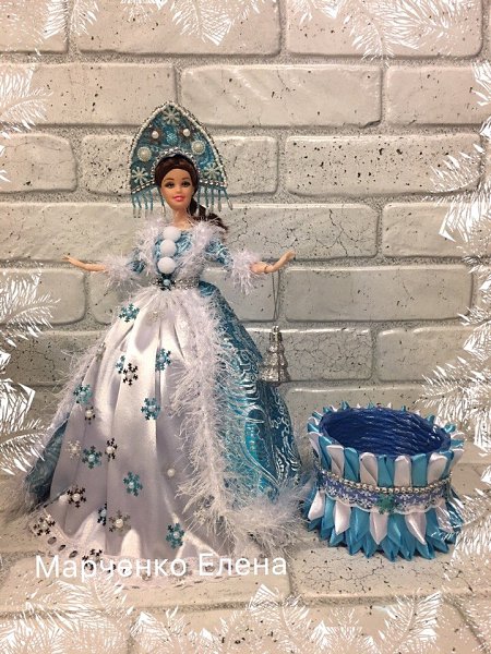 #игрушки@fan_handmade.Куклы шкатулки. Шкатулочка накрывается платьем куклы. - 4