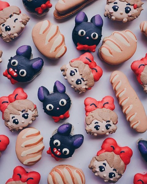 Очаровательные пироженки.Автор: honeyandbutter#креатив@bon - 3