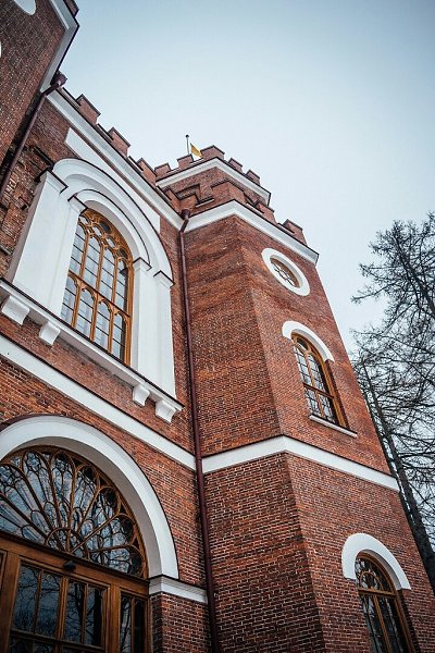 Пушкин. Александровский парк. Павильон «Арсенал» («Монбижу»).В Александровского парка расположилось ... - 4