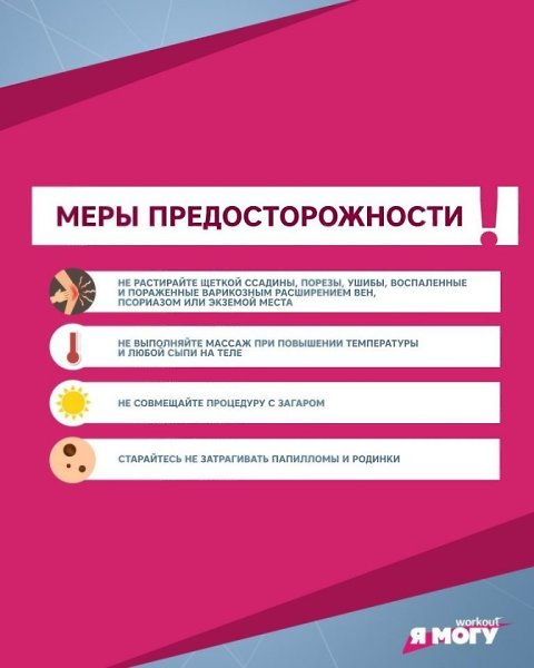 Правила массажа против целлюлита сухой щеткой.1. Для массажа необходима щетка из натуральных ... - 2
