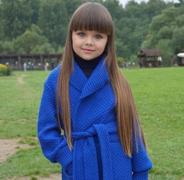 8-летнюю жительницу России Анастасию Князеву называют «самой красивой девочкой в мире» - 6