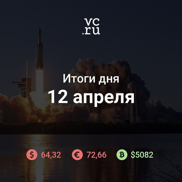 Итоги дня. SpaceX провела первый коммерческий запуск ракеты Falcon Heavy и успешно посадила все три ...