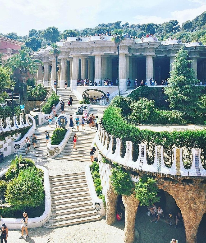 Park Gell, Barcelona, #Spain