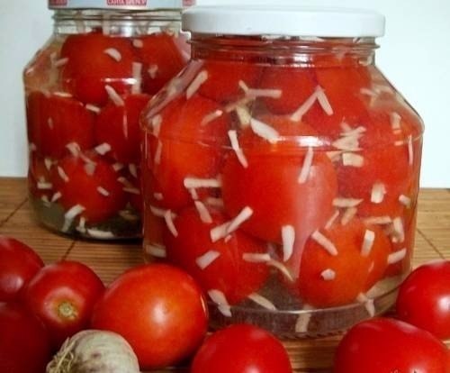 Помидоры на зиму «Ёжики».Для рассола на 1л воды:3 ст.л. сахара1 ст.л. соли1/2 ч.л. уксуса 9%Основные ...