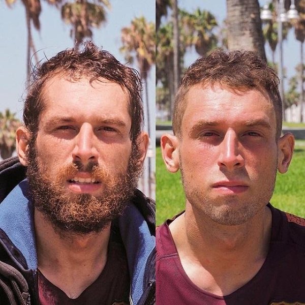 Барбер из Англии бесплатно стрижет бездомных, мотивируя их начать новую жизнь. Хочется, чтобы вместе ... - 6