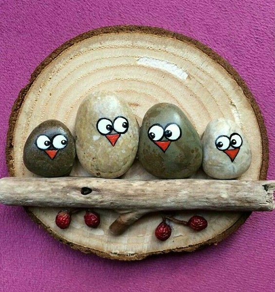 Поделки с камешками.Неспешно прогуливаясь по пляжу, мы находим различные морские сокровища. И даже ... - 8