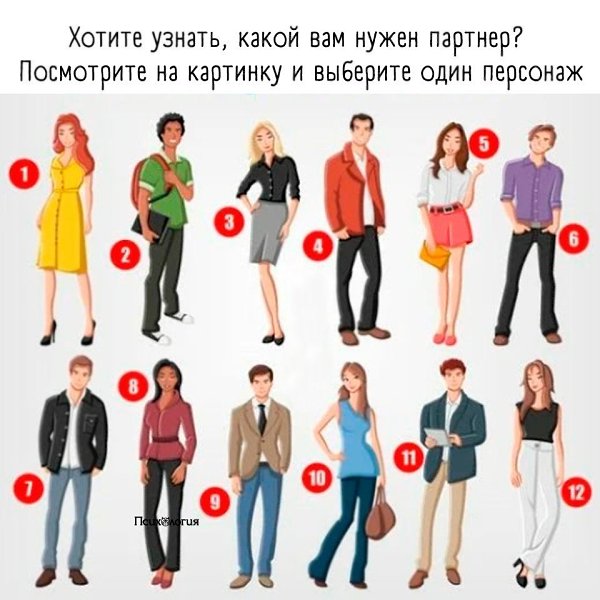 Пишите в комментариях номер, который Вы выбрали.И читайте ответы на тест в комментариях под этим ...