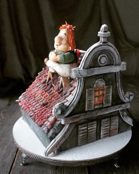 Сказочные тортики! Оцените работу мастера. Фото: elena_gnut_cake - 5