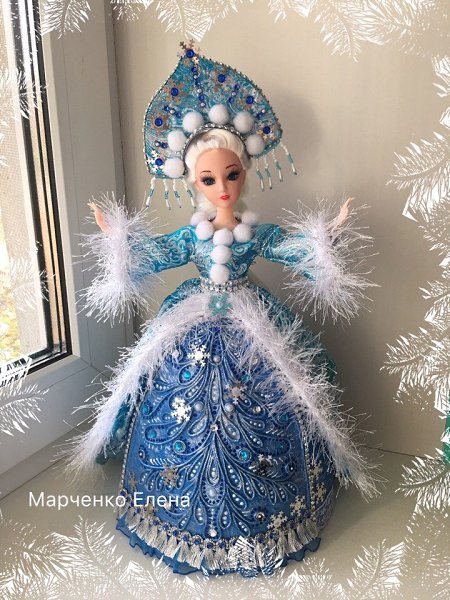 #игрушки@fan_handmade.Куклы шкатулки. Шкатулочка накрывается платьем куклы. - 6