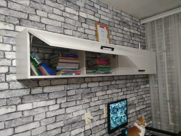 Сыну 14 лет, уже вырос со своего письменного стола. Делал ремонт в его комнате, заодно соорудил ... - 6