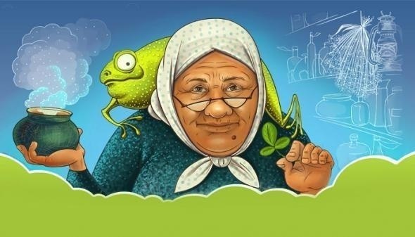 Лечит мята невралгию, А свекла - гипертонию, Земляника гонит соль, А шалфей - зубную боль, Арбуз ...