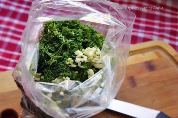 Готовим малосольные огурцы в целлофановом пакете. Легко, быстро и вкусно! - 6