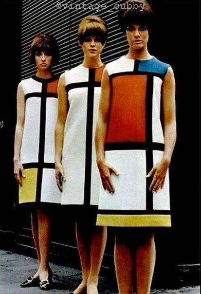 ae Mondrian o Yves Saint Laurent, 1965 . - 5