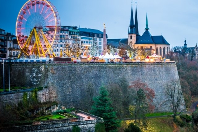 Ночной Люксембург