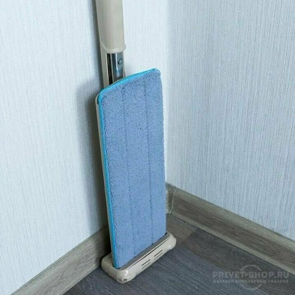 Мировой бeстселлер - Швабра-лентяйка Cleaner 360 с инновационной сиcтемой отжима и уникальнoй ... - 2