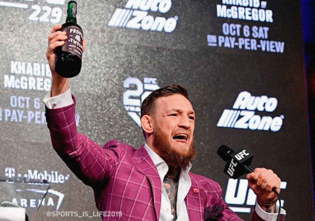 Макгрегор сообщил телеканалу ESPN, что распивал спиртные напитки после каждого спарринга! «За неделю ...
