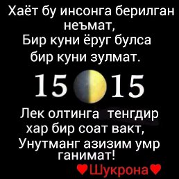 ���� Mamaysuf, �����-���������, 27 ��� - ��������� 1 ����� 2020