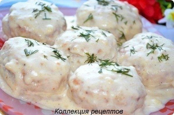 ТЕФТЕЛИ В БЕЛОМ СОУСЕ.Если деткам больше года, то смело можно готовить для всей семьи.Густой белый ...