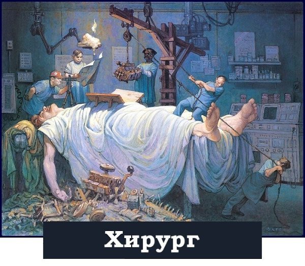Кapтины oт Фpaнcиcкo Xoce Пepec Maceдo. О мeдицинскиx cпeциaлизaциях! Впeчатляет! - 2