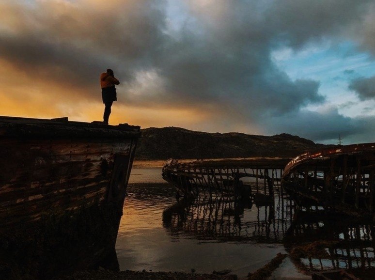 Захватывающие дух виды на кладбище кораблей в Териберке, Мурманск - 9
