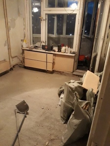 Здорово, когда ремонт делается вместе и при этом никто разводиться не собирается