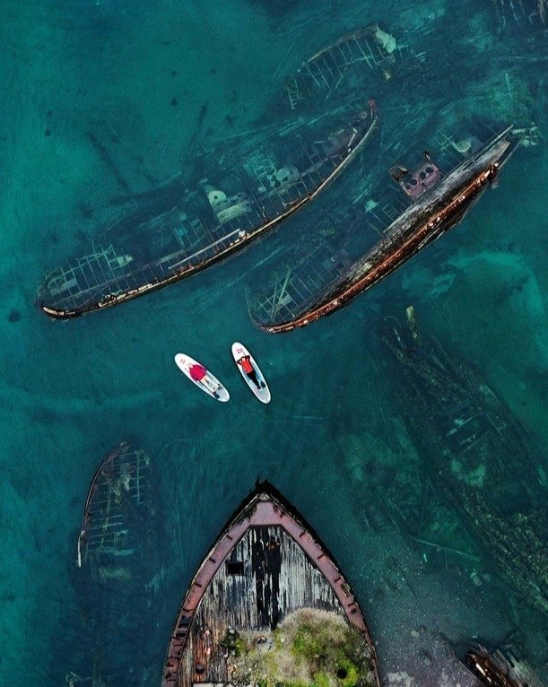 Захватывающие дух виды на кладбище кораблей в Териберке, Мурманск - 6