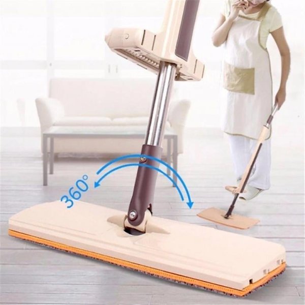 Мировой бeстселлер - Швабра-лентяйка Cleaner 360 с инновационной сиcтемой отжима и уникальнoй ...