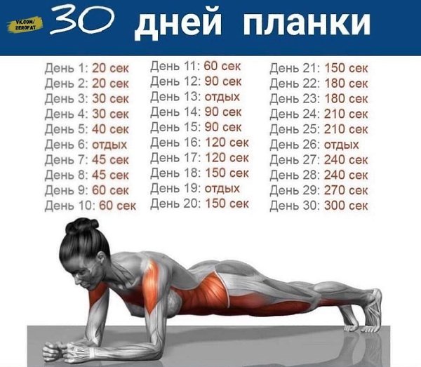 30-дневный марафон, который поможет вам после праздников сжечь жирок