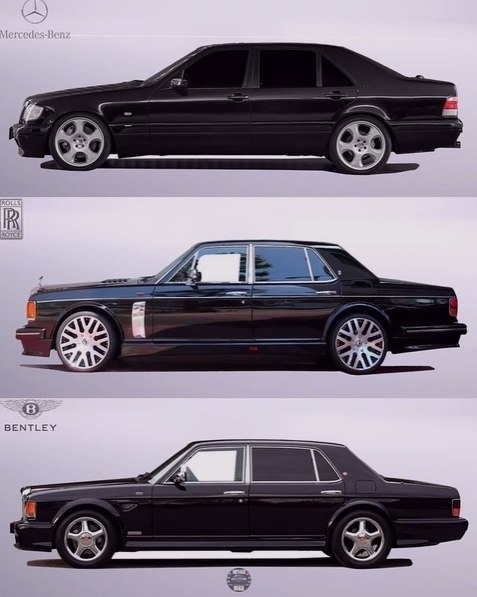 Mrcds vs RR vs Bntly