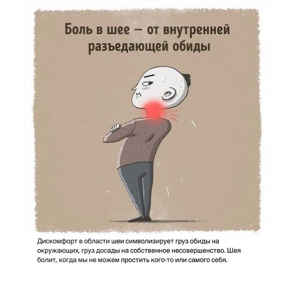 Знаки, которые наше тело подаёт из-за внутренних эмоциональных проблем. - 4