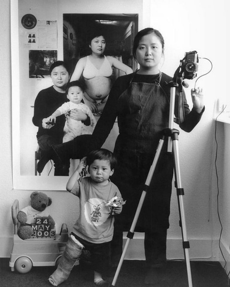 Фотопроект тайванського фотографа Энни Ван. Она каждый год делает такие фотографии с сыном, чтобы ... - 3