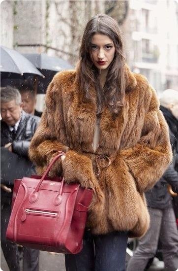 Street Style. Fur winter. - 4